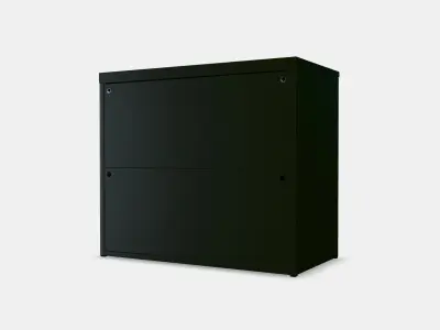 BROR Cabinet with 2 doors Low-poly 3D model