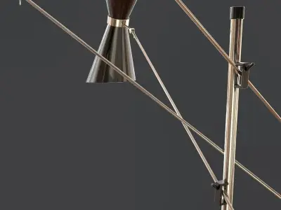 DelightFull - Stanley standing lamp 3D model