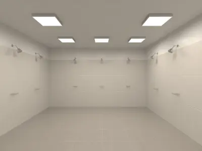 Locker Room 1 3D model
