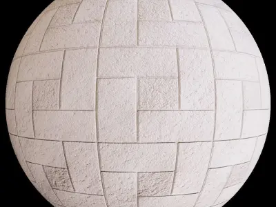 Pavement PBR Texture 3D model