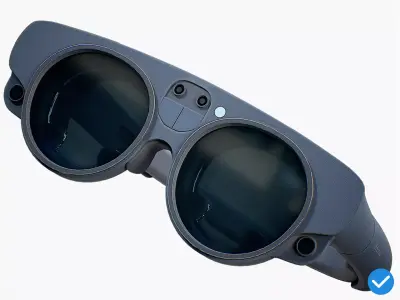 Magic Leap 2 VR AR Glasses PBR Low-poly 3D model