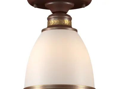 Ceiling chandelier A9518PL-1BA 3D model