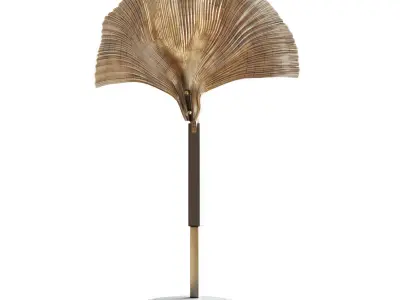 Ginkgo table lamp 3D model