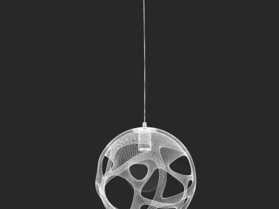 Leroy Merlin Lamp Organica Mantra 2018 3D model