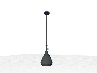 Dupont Light Single Dome Pendant Free 3D model