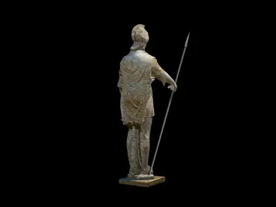 Athena Statue 3D model