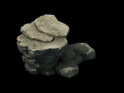 Wild - rock 1102 3D model