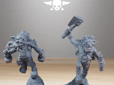 Gobs Jetsters 3D print model