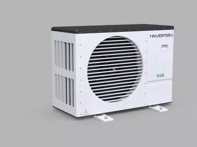 Generic Air Heat Pump T2 3D model