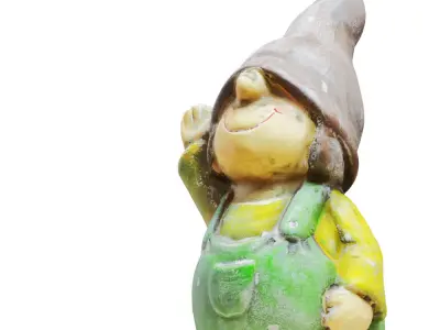 Figurine Garden Gnome 3D model