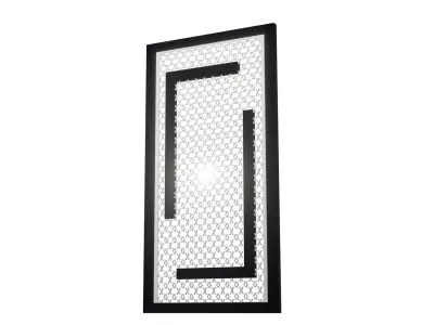 Door Screen with Star of David 3D model