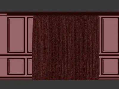 Curtain Set 227 3D model