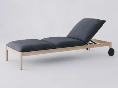 DWR Terassi Chaise 3D model