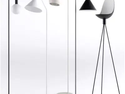 BoConcept floor lamp collections 3D model