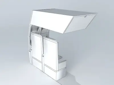 Alliance Airines short haul business class Free 3D model