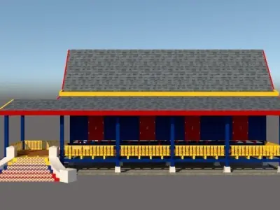 RUMAH TRADISIONAL MELAYU MELAKA NEGERI BERSEJARAH Free 3D print model
