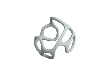 SciFi Cube Object No 38821 Low Poly Shape Texture