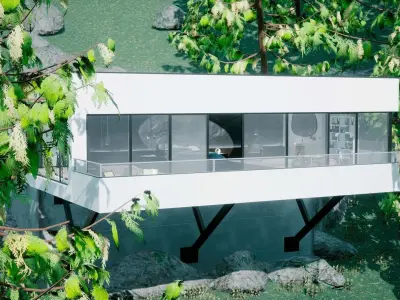 VR interior - Metaverse 3D model