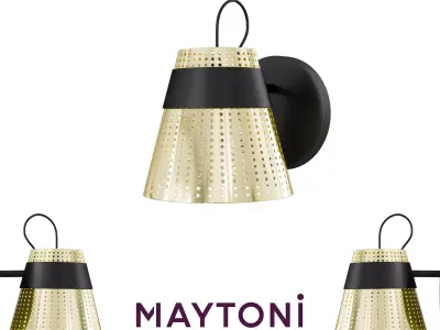 Sconce Trento MOD614WL-01BS Maytoni Modern Free 3D model