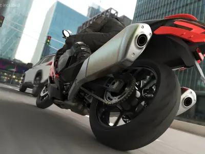  Aerodynamic Fairing Sport Motorcycle Red 