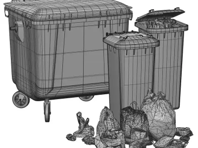 Garbage Set 2 3D model
