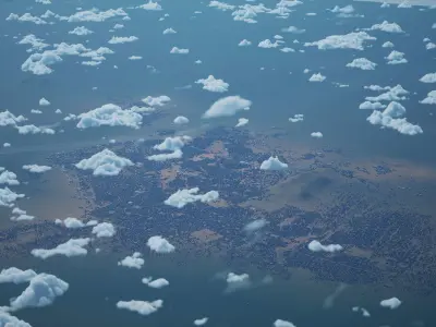 Juba South Sudan City Landscape 3D Model 3D model