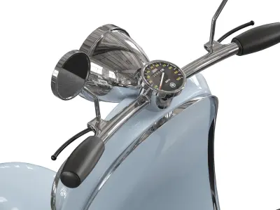 vespa motorcycle 3D model