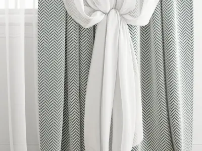 Curtain 311 3D model