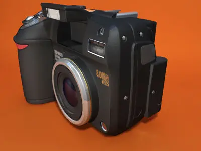 Nikon Coolpix 8400 3D model