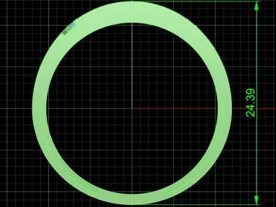 Jewelry ring 331 3D print model
