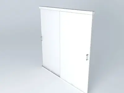 Shower Door Free 3D model