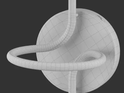 Artika Swirl Low-poly 3D model