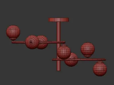 Contemporary 7 3D model