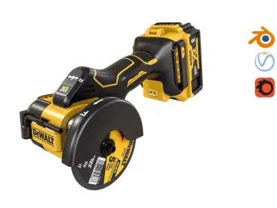 DEWALT DCS438B 20v MAX XR 3D model