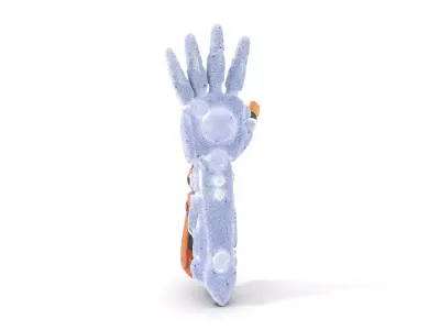 Steampunk Robotic Hand Model Pack Low-poly 3D model