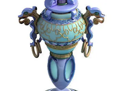 Game Model - Jade Lights 3D model