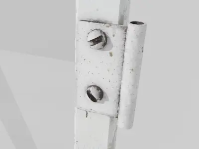 old window frame  3D model