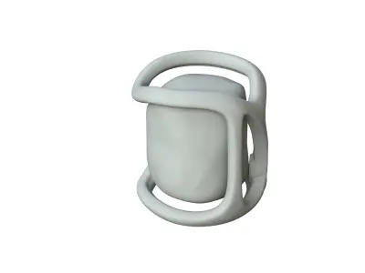 SciFi Shape Object Low Poly 59 Low-poly 3D model