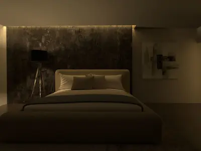 BEDROOM DESIGN 3D model