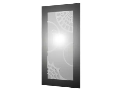 Door Security Screen SunMoon 3D model