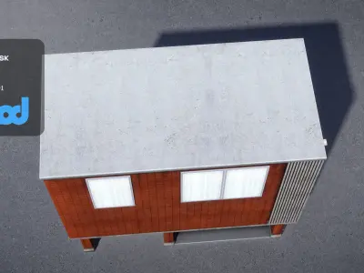 Japanese House 0002 3D model