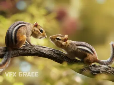  Chipmunk Animation 
