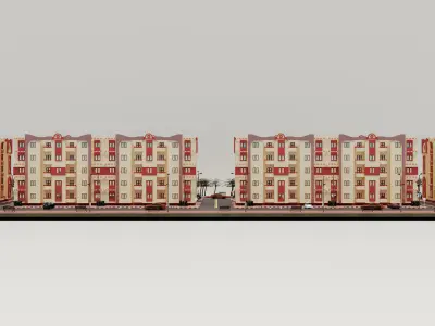 AADL city-building  3D model