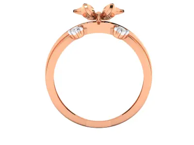 Women Ring Render 3dm STL MTL SLC JCD OBJ FBX Details 3D print model order