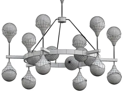 Large Murano Glass 3D model