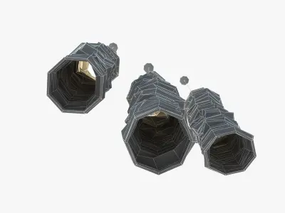 Terzani Shar Pei Ceiling Light 3D model