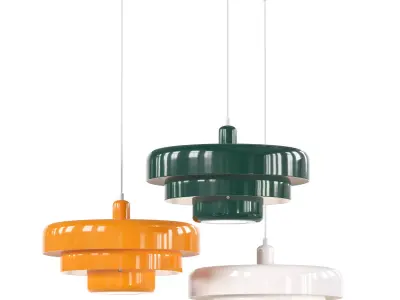 Bar Pendant Lamp 3D model