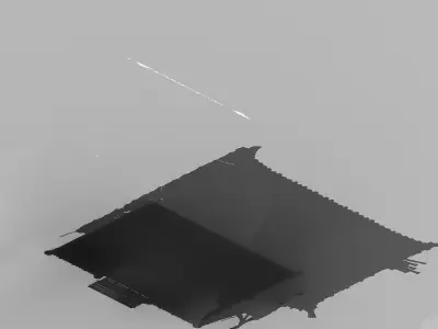 Game Building - Wo Hill Road Building 02 3D model