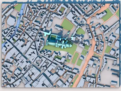 Canterbury Cathedral Great Britain 3D model