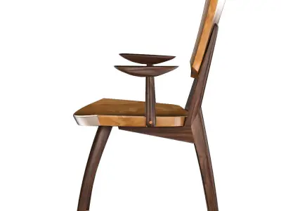 Grand Lily Armchair 3D model